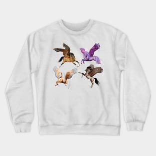 Unicorns in motion Crewneck Sweatshirt